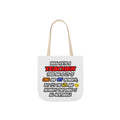 Teacher .. OMG WTF LOL - Canvas Tote Bag, 5-Color Straps