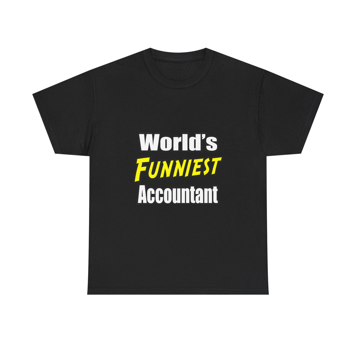 World's Funniest Accountant - Unisex Heavy Cotton Tee