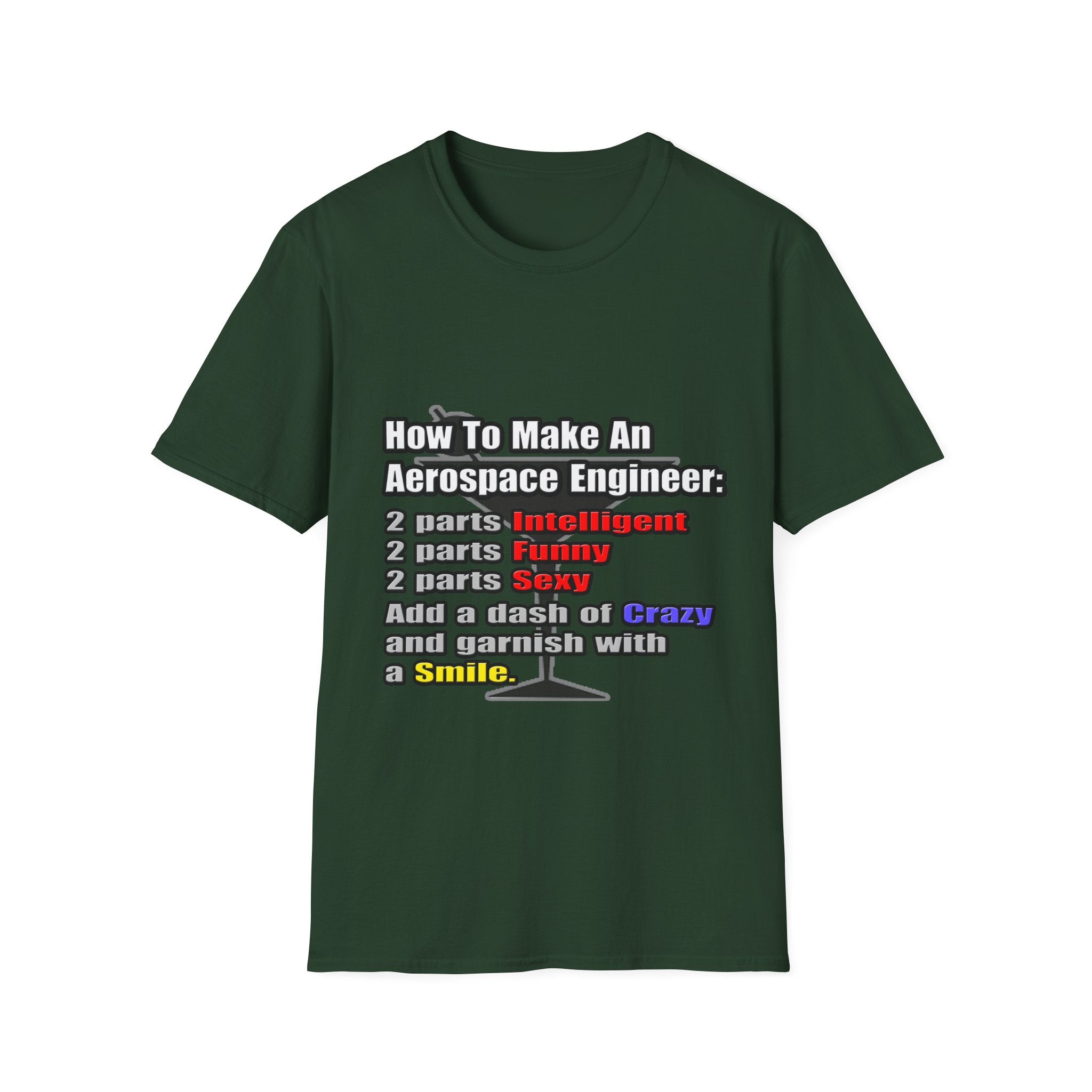 How To Make an Aerospace Engineer - Unisex Softstyle T-Shirt