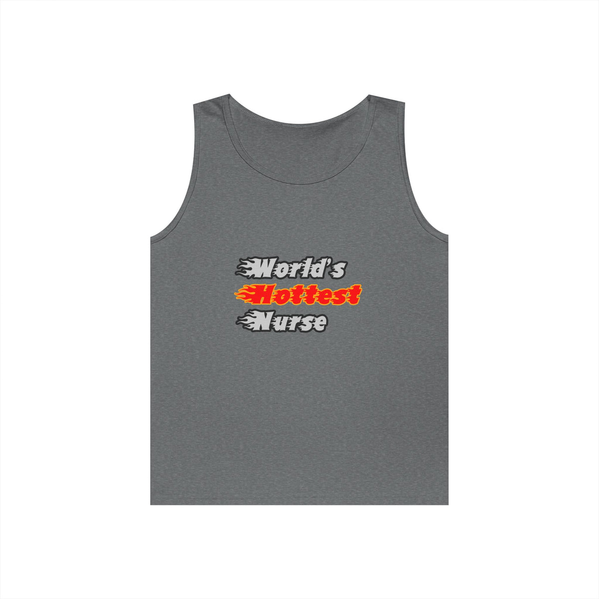 World's Hottest Nurse - Unisex Heavy Cotton Tank Top