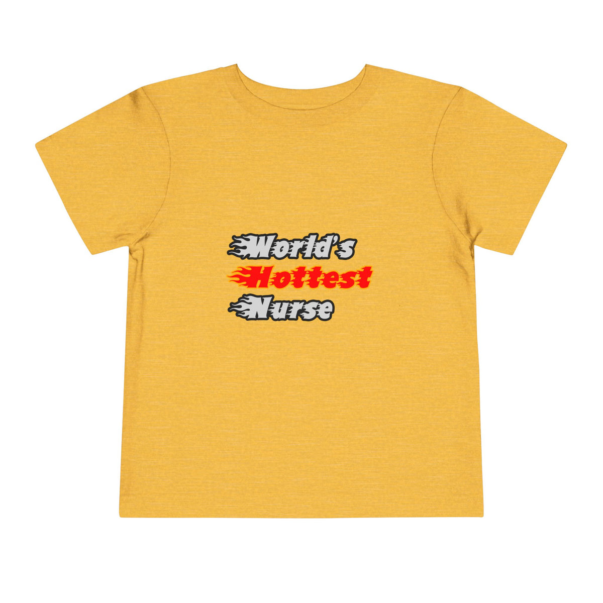 World's Hottest Nurse - Toddler Short Sleeve Tee