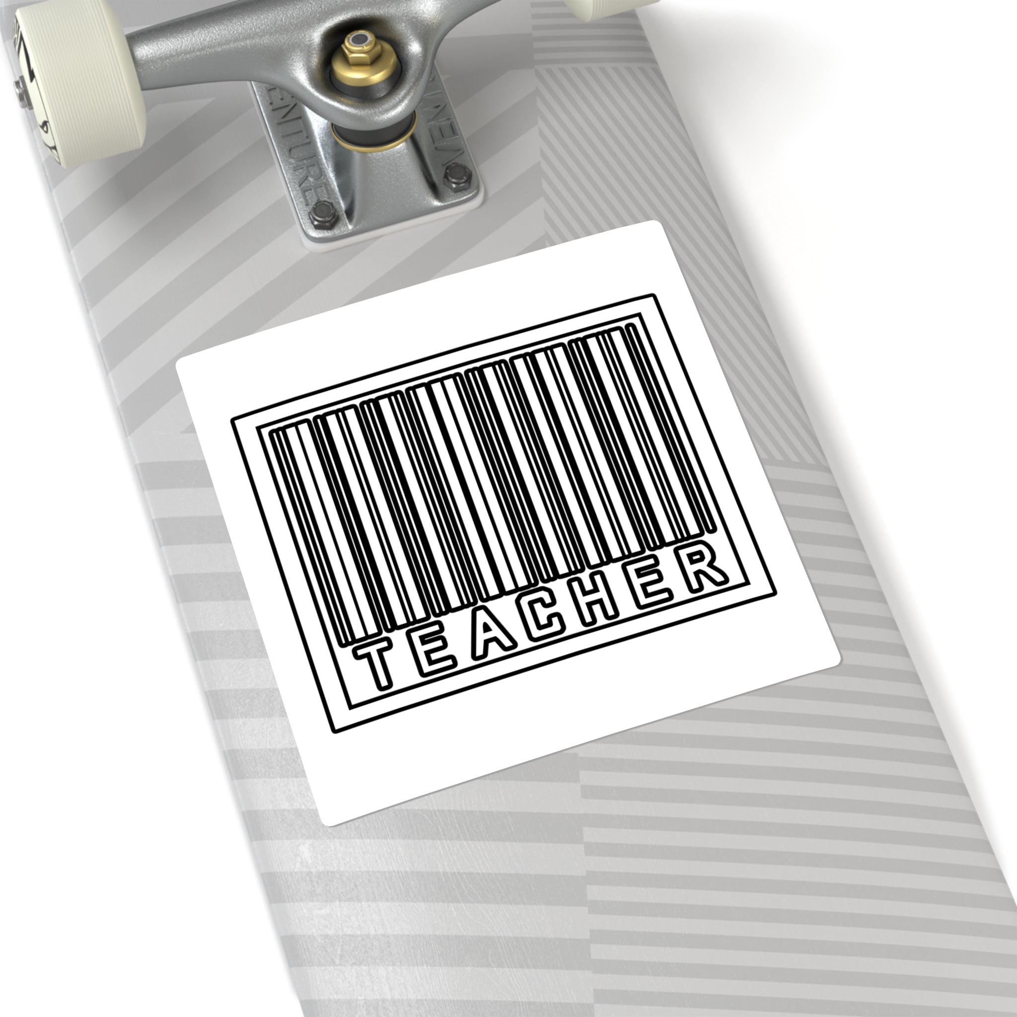 Barcode Teacher - Square Stickers