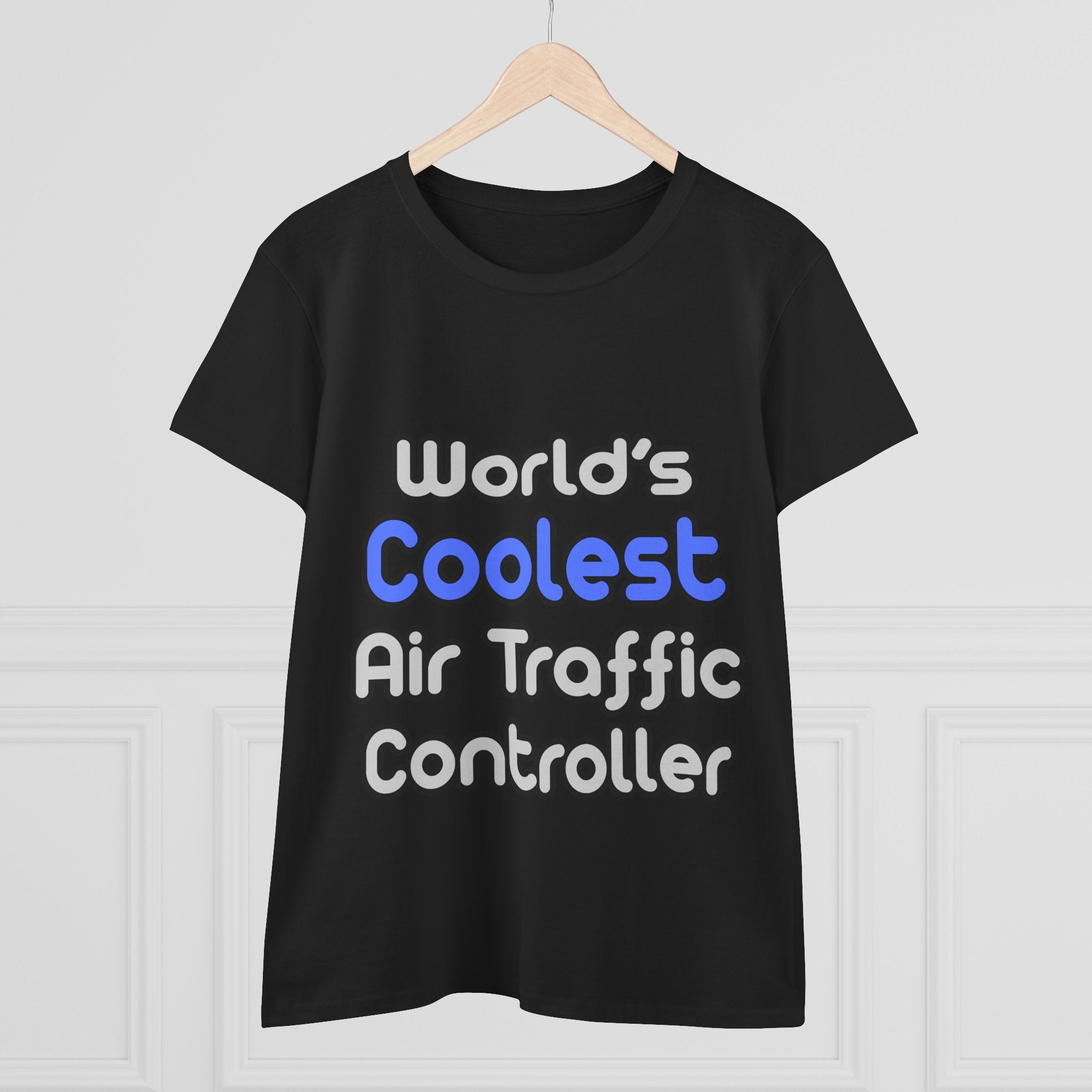 World's Coolest Air Traffic Controller - Women's Midweight Cotton Tee