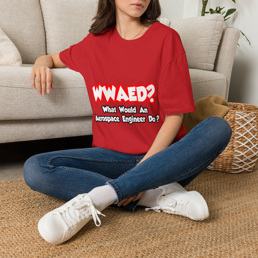 WWAED...What Would an Aerospace Engineer Do - Unisex Softstyle T-Shirt