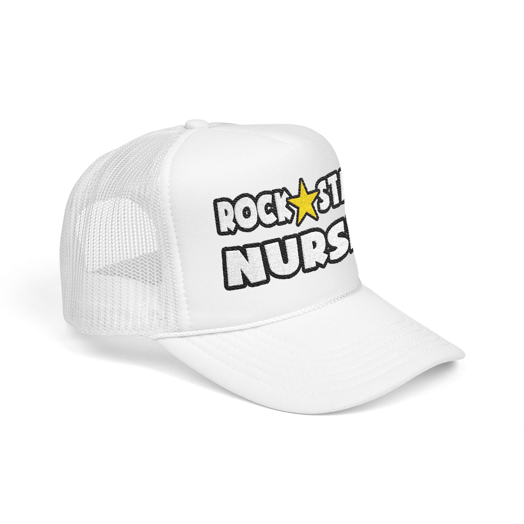 Rock Star Nurse (2) - Foam Trucker Hat