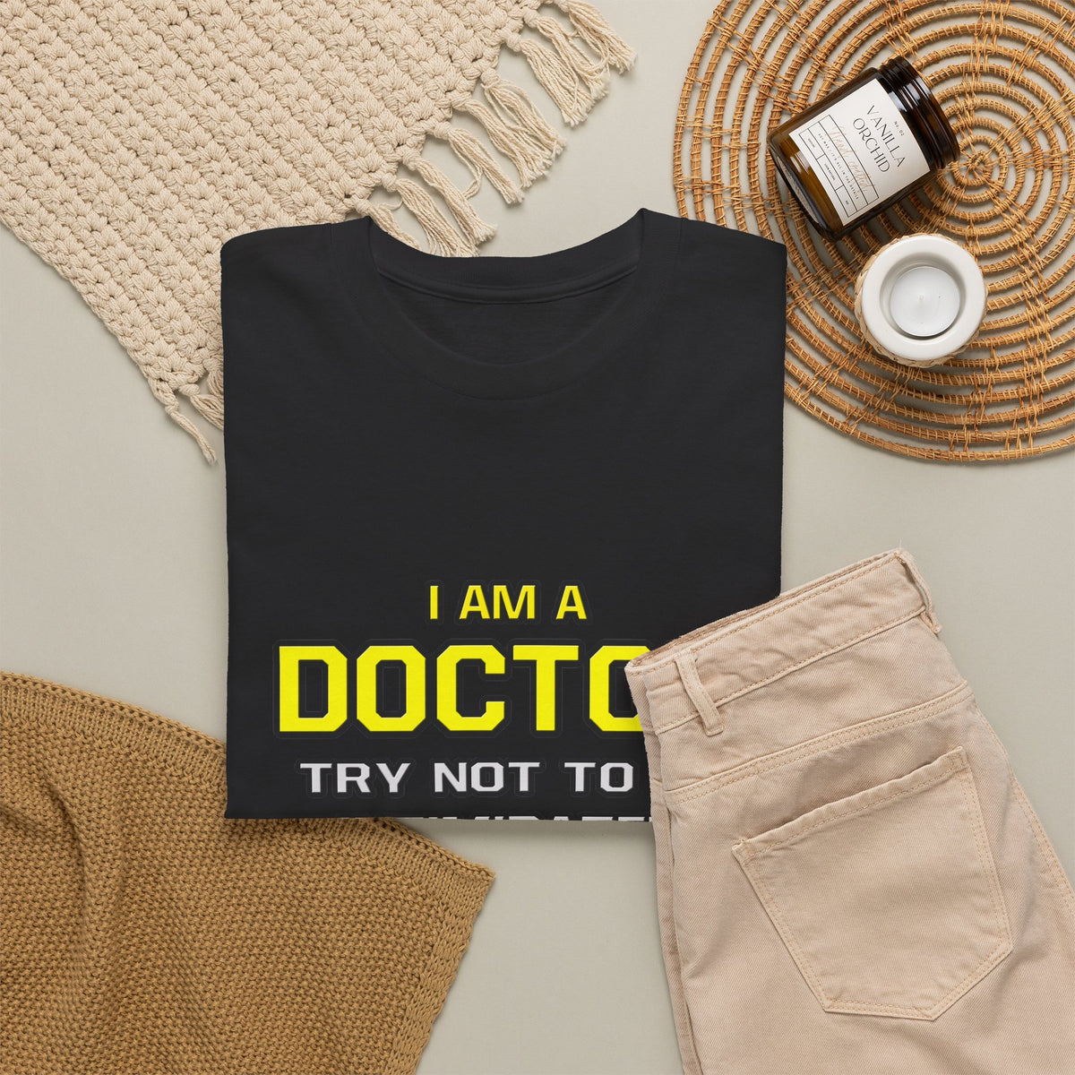 Doctor...Superior Intelligence - Unisex Heavy Cotton Tee