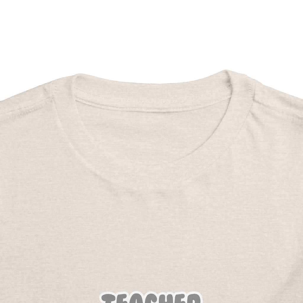 Teacher ... Will Work For Ice Cream - Toddler Short Sleeve Tee