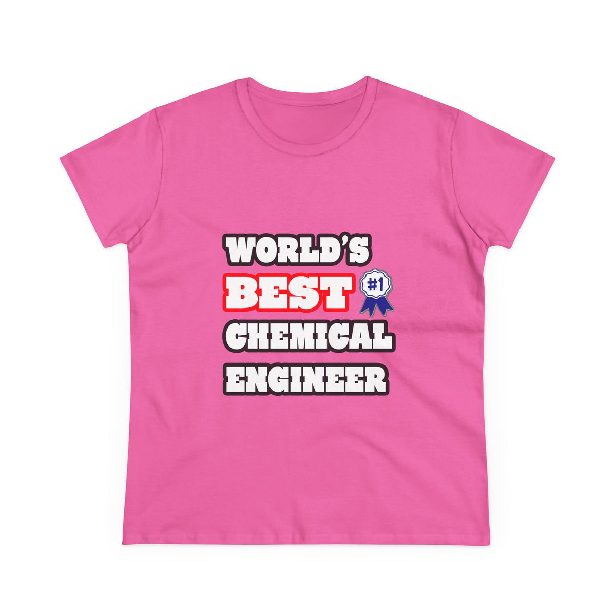 World's Best Chemical Engineer - Women's Midweight Cotton Tee