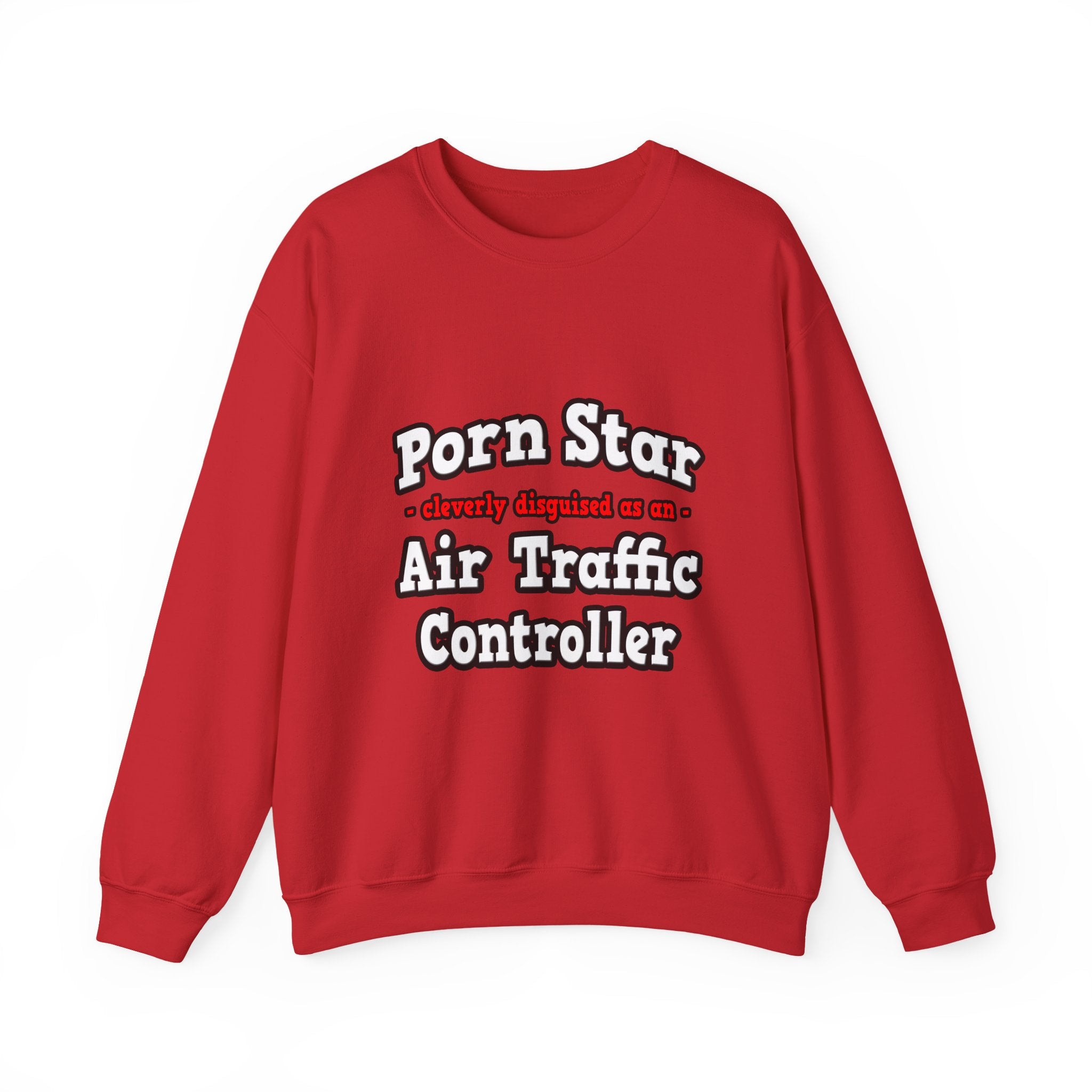 Porn Star...Air Traffic Controller - Unisex Heavy Blend™ Crewneck Sweatshirt