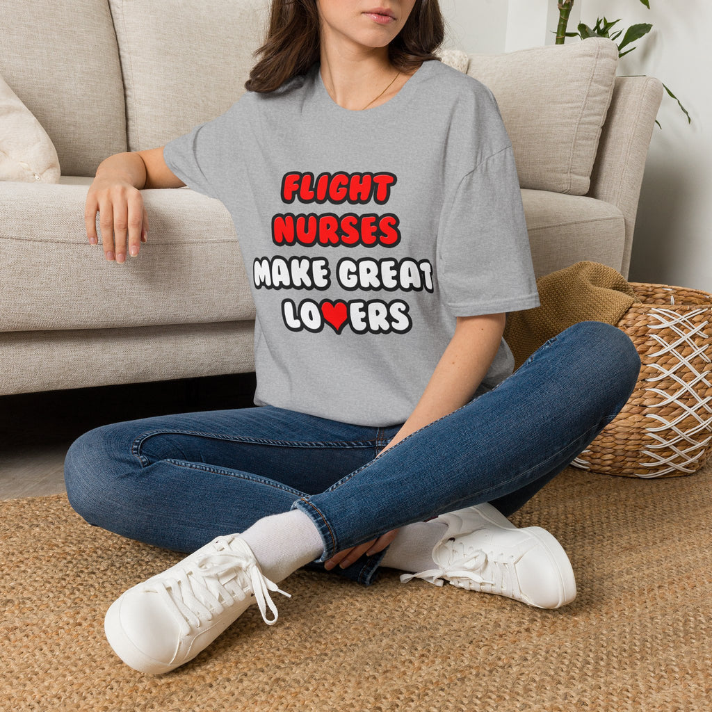 Flight Nurses Make Great Lovers - Unisex Softstyle T-Shirt