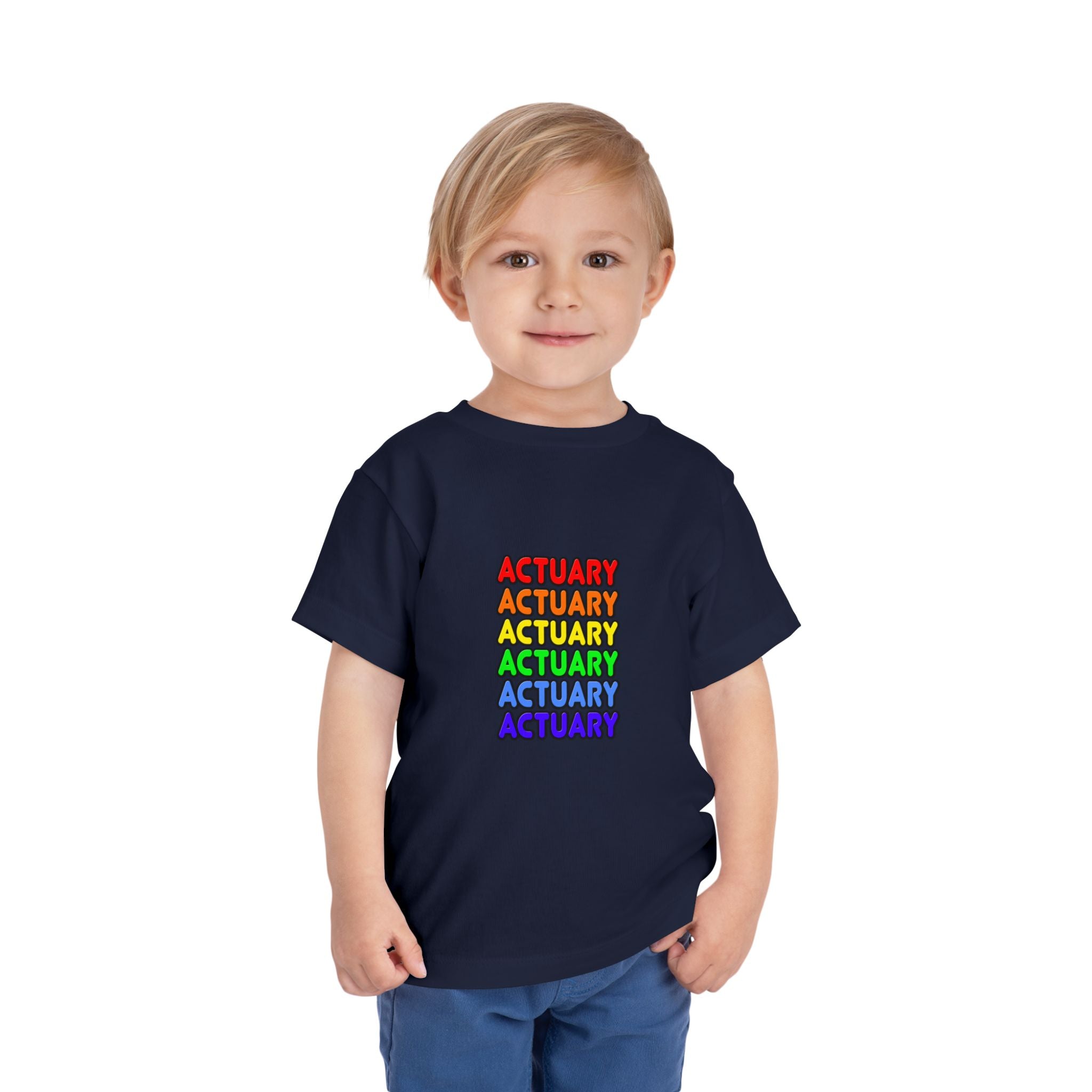 Rainbow Actuary - Toddler Short Sleeve Tee
