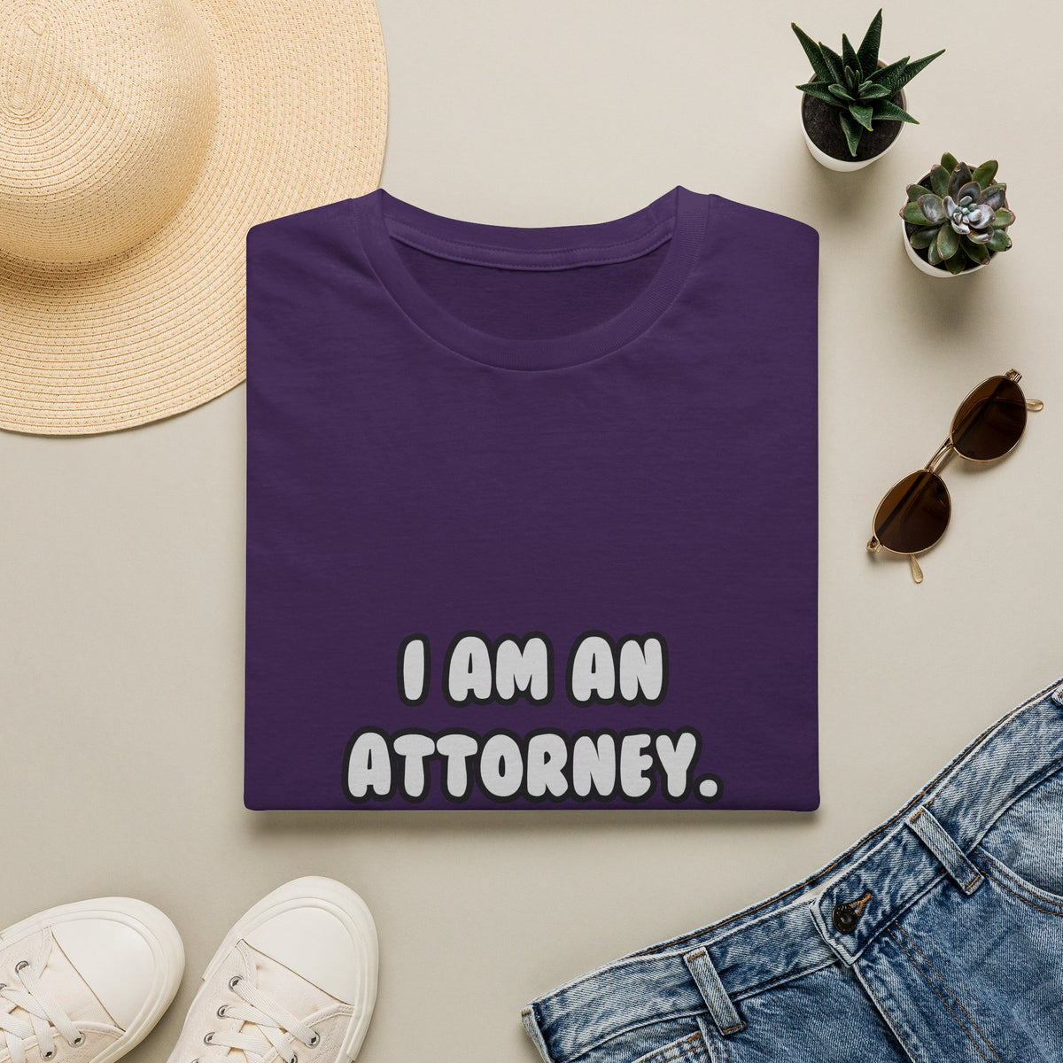 Deal With It ... Funny Attorney - Unisex Softstyle T-Shirt