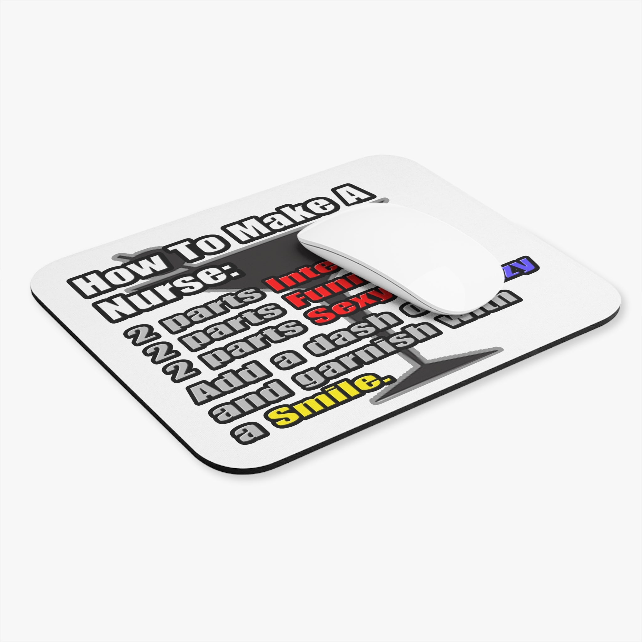 How To Make a Nurse - Mouse Pad (Rectangle)
