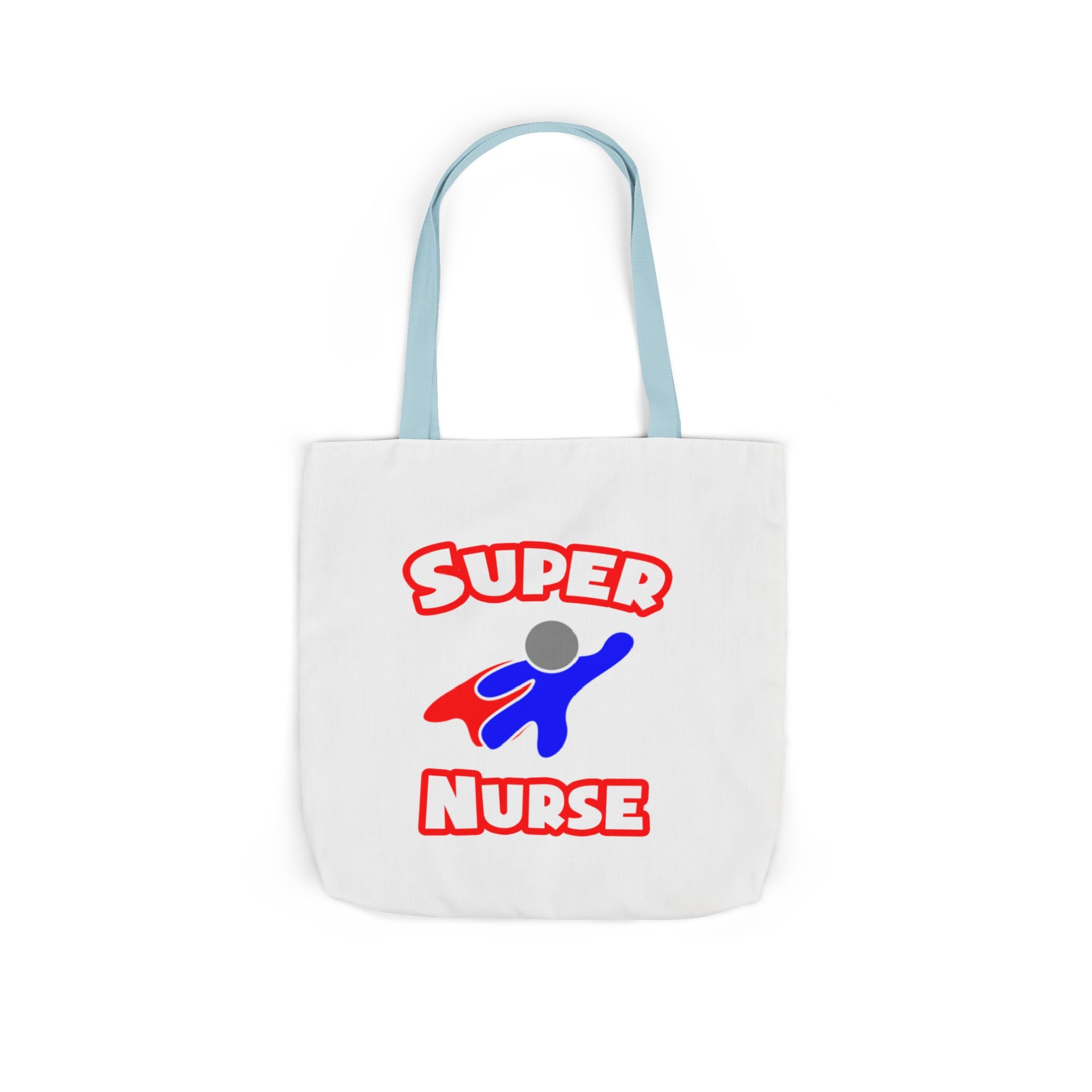Super Nurse (2) - Canvas Tote Bag, 5-Color Straps