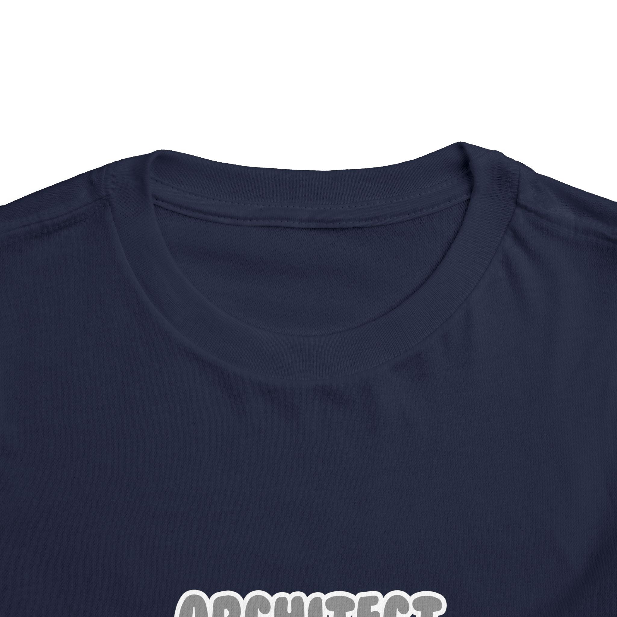 Architect ... Will Work For Ice Cream - Toddler Short Sleeve Tee