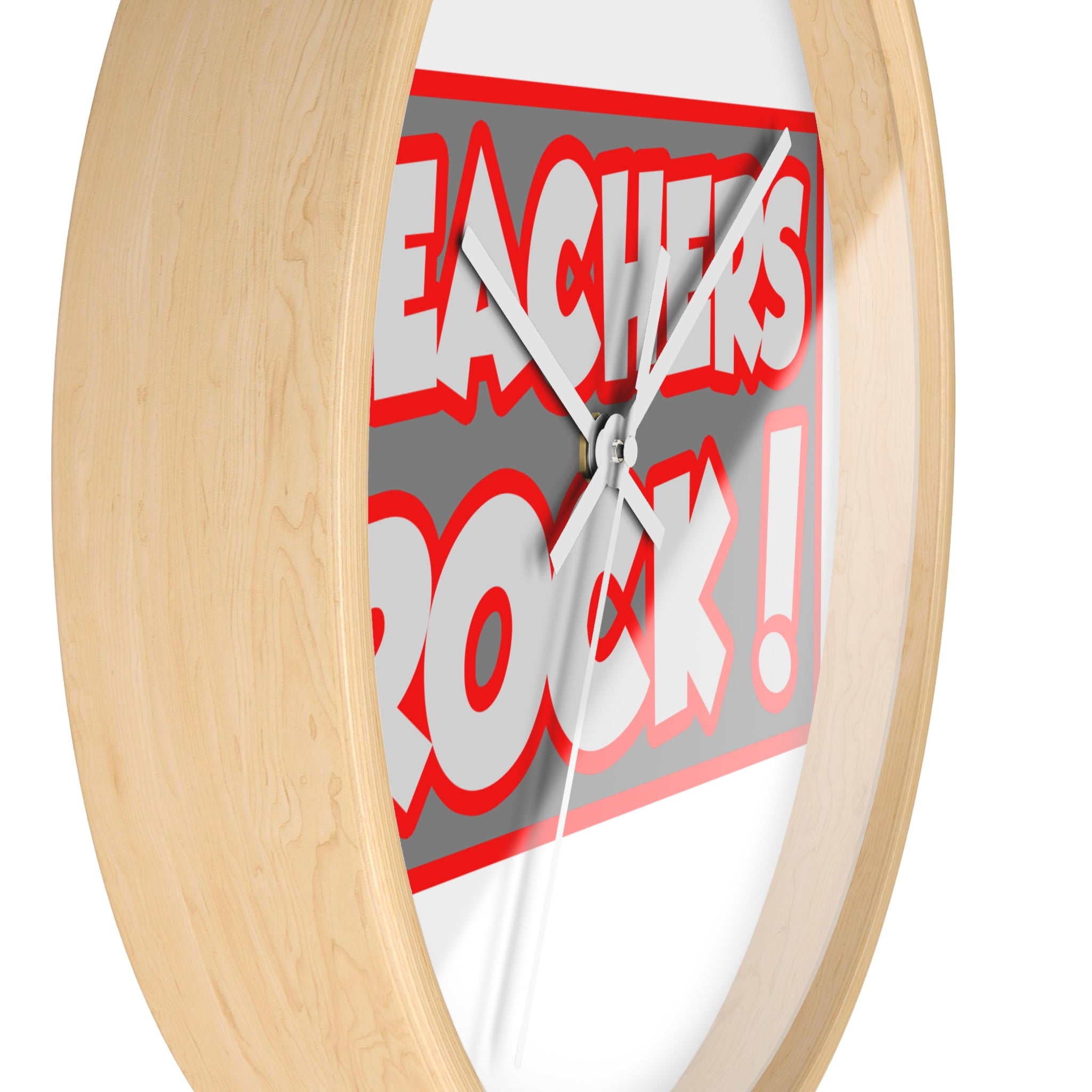 Teachers Rock! - Wall Clock