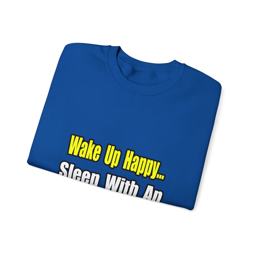 Sleep With an Actuary - Unisex Heavy Blend™ Crewneck Sweatshirt