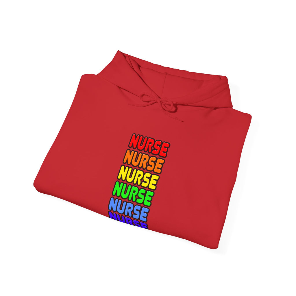 Rainbow Nurse - Unisex Heavy Blend™ Hooded Sweatshirt