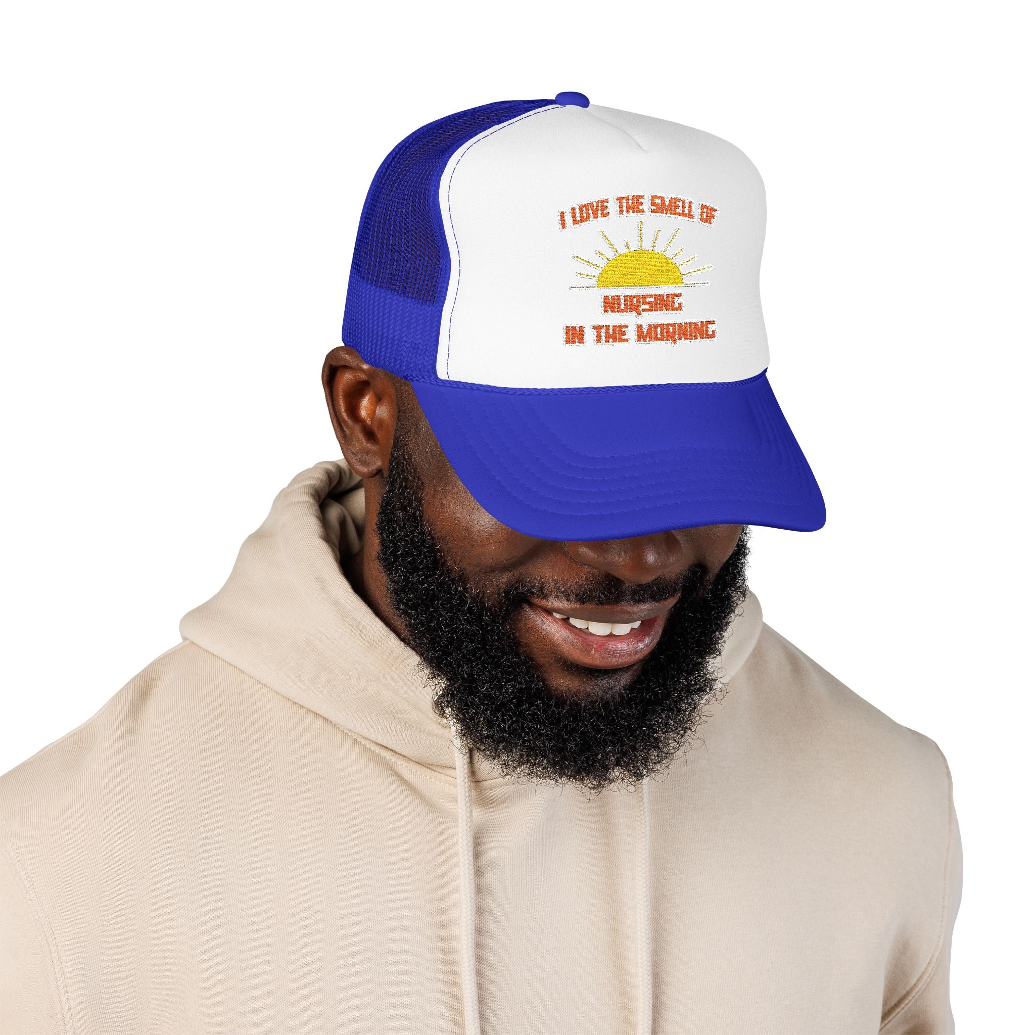 Smell of Nursing in the Morning - Foam Trucker Hat