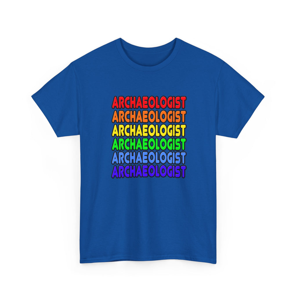 Rainbow Archaeologist - Unisex Heavy Cotton Tee