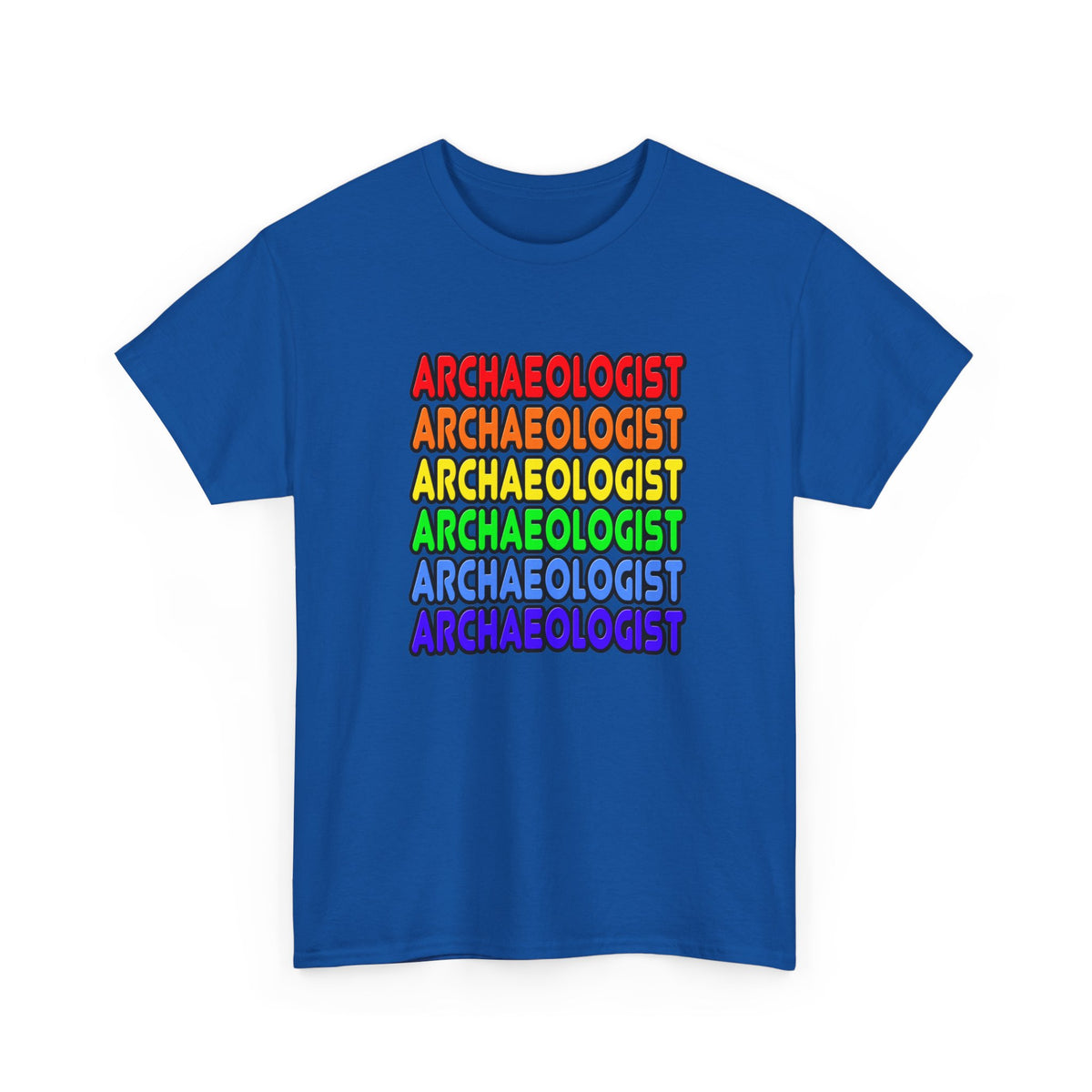 Rainbow Archaeologist - Unisex Heavy Cotton Tee