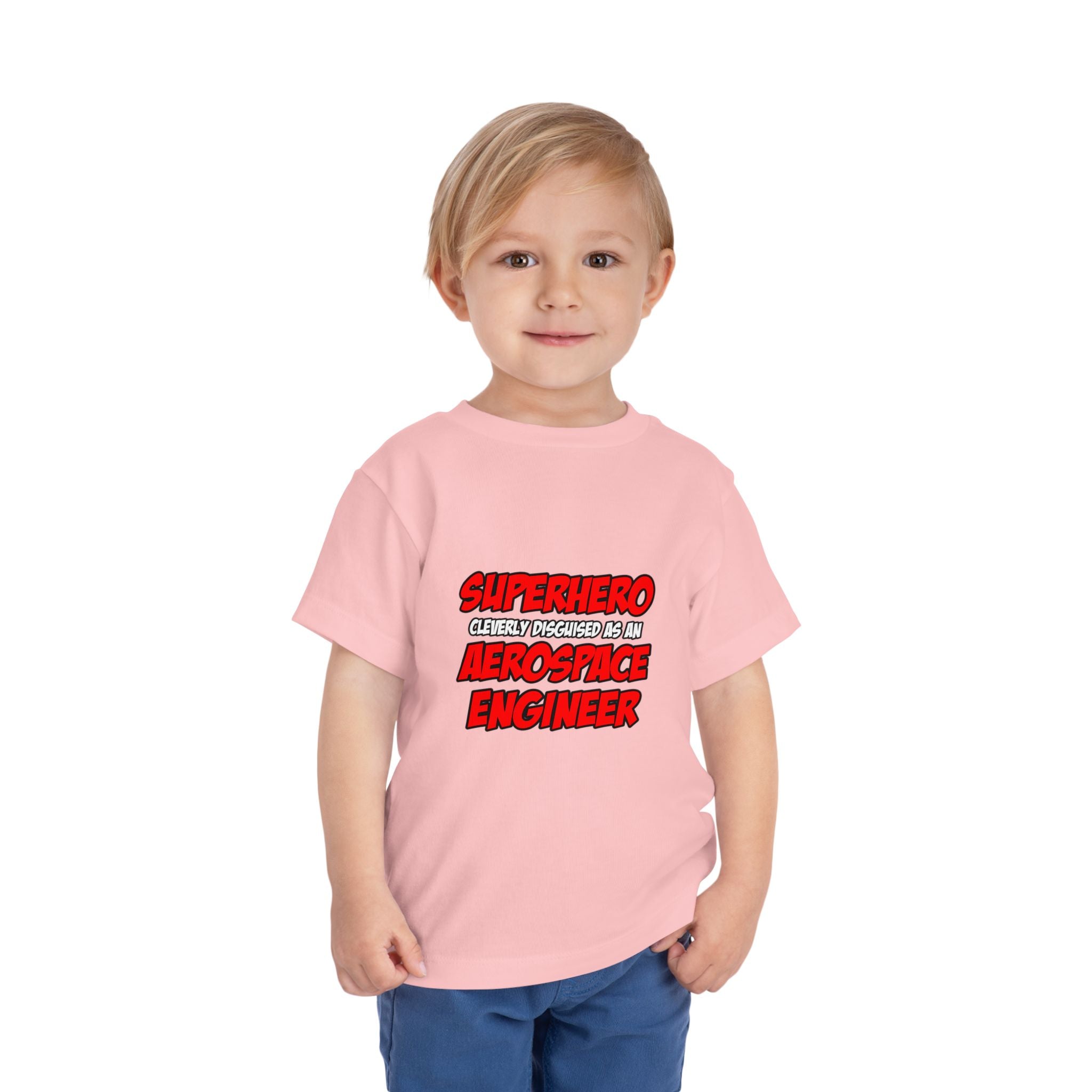 Superhero...Aerospace Engineer - Toddler Short Sleeve Tee