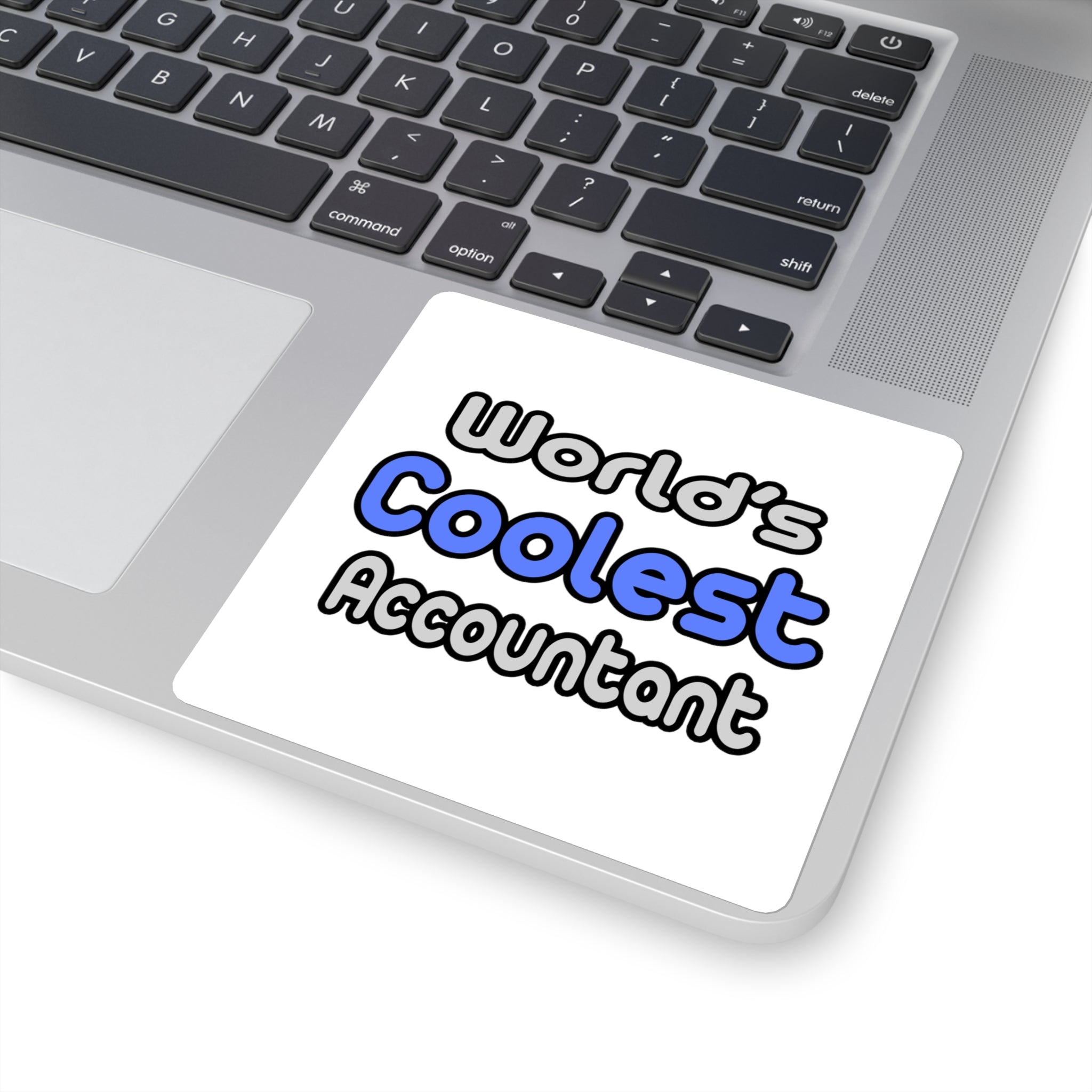 World's Coolest Accountant - Square Stickers
