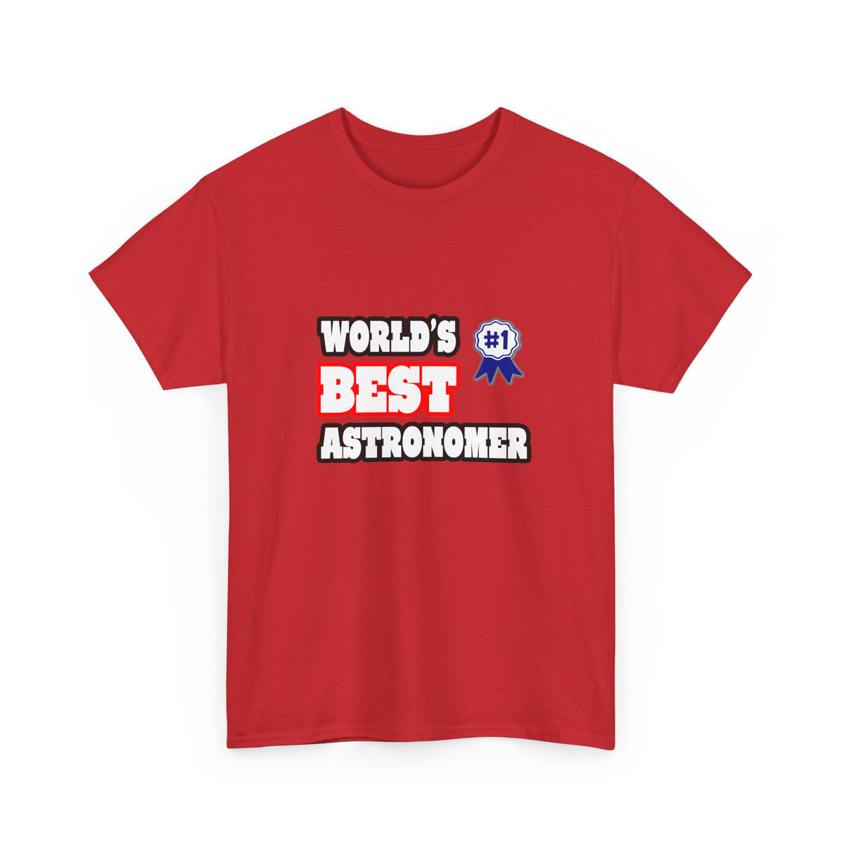 World's Best Astronomer - Unisex Heavy Cotton Tee