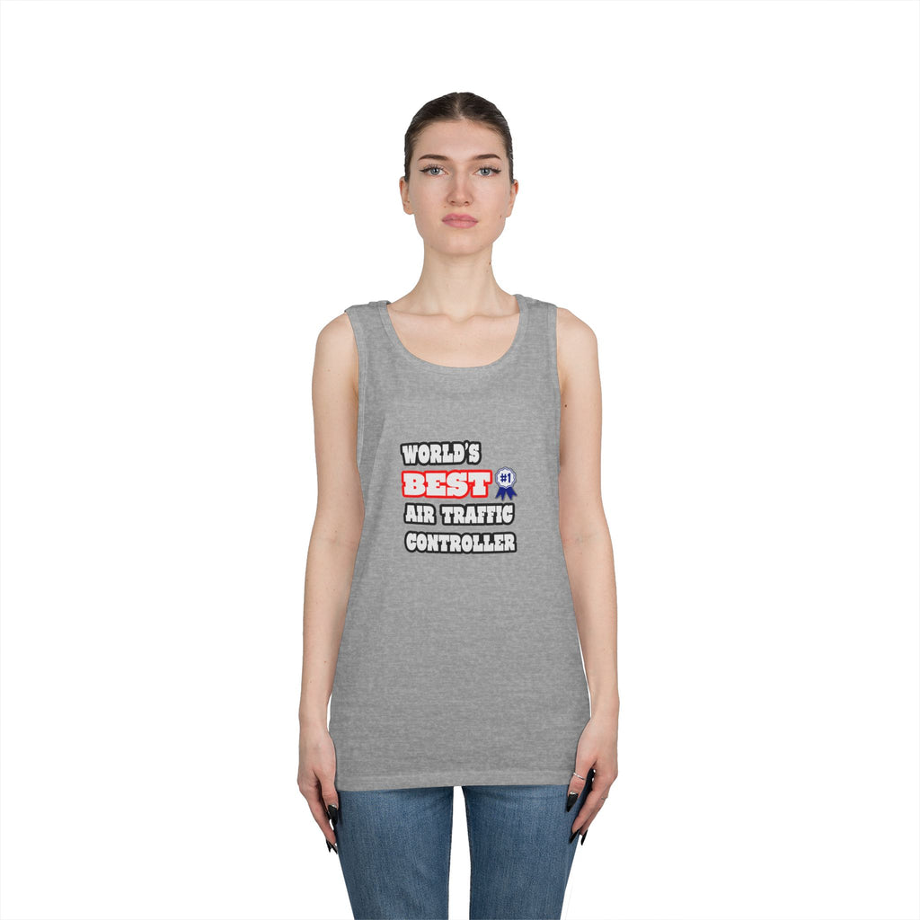 World's Best Air Traffic Controller - Unisex Heavy Cotton Tank Top
