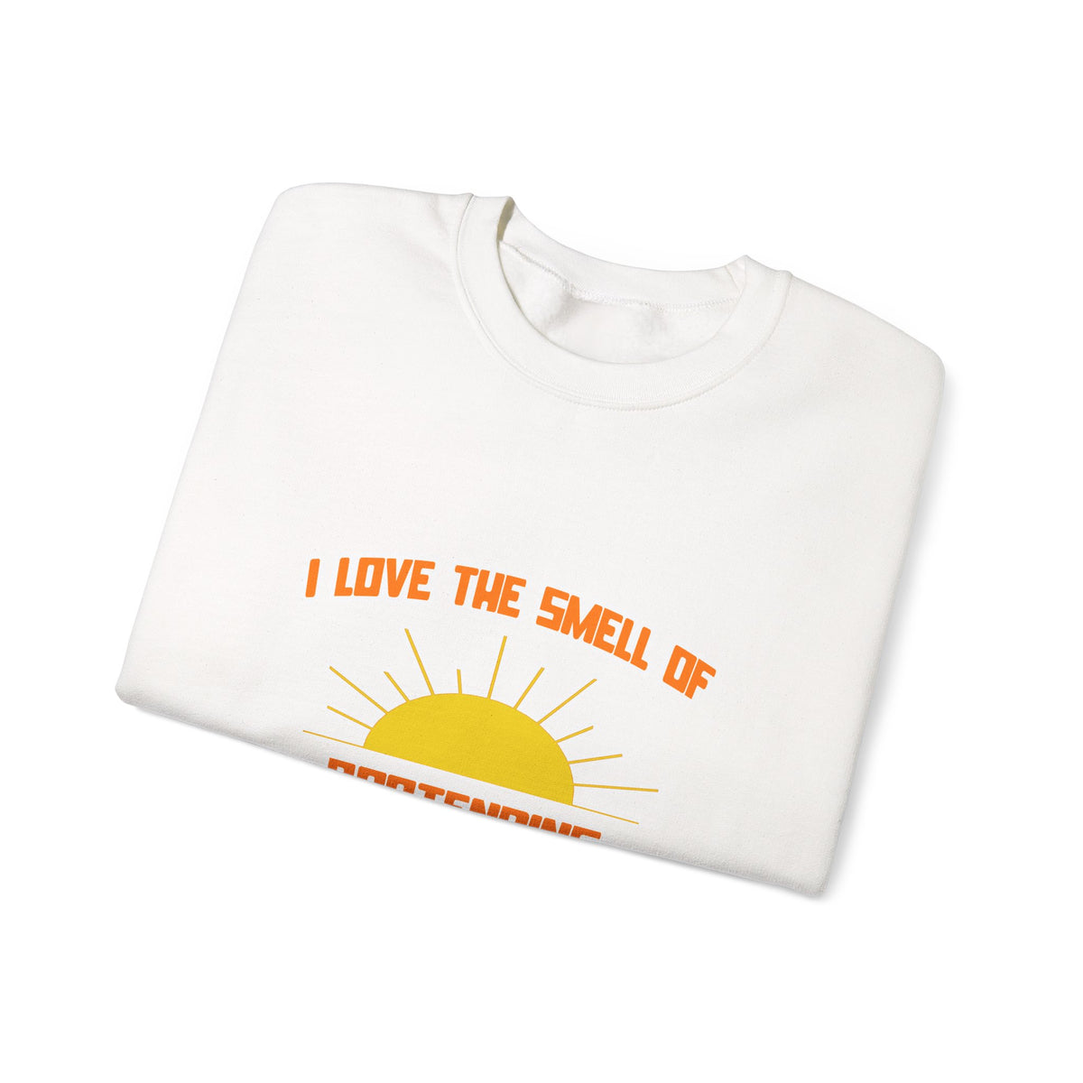 Smell of Bartending in the Morning - Unisex Heavy Blend™ Crewneck Sweatshirt