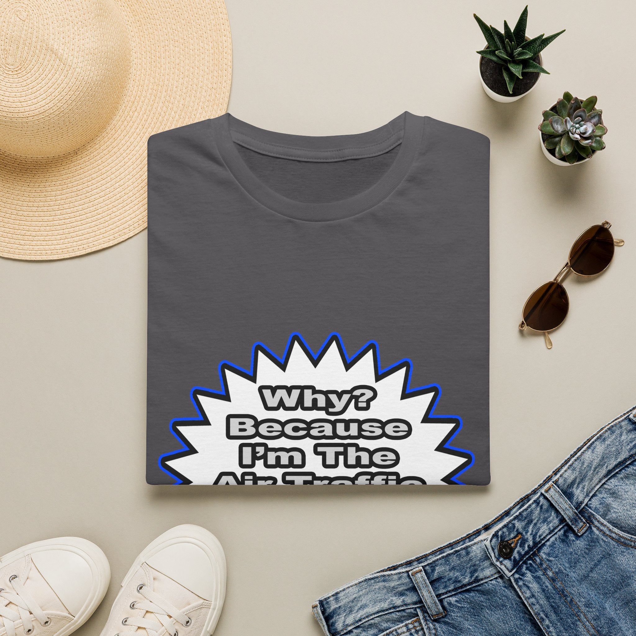 Air Traffic Controller...Because I Said So - Unisex Softstyle T-Shirt
