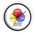 Venn Diagram .. Athletic Trainers - Wall Clock
