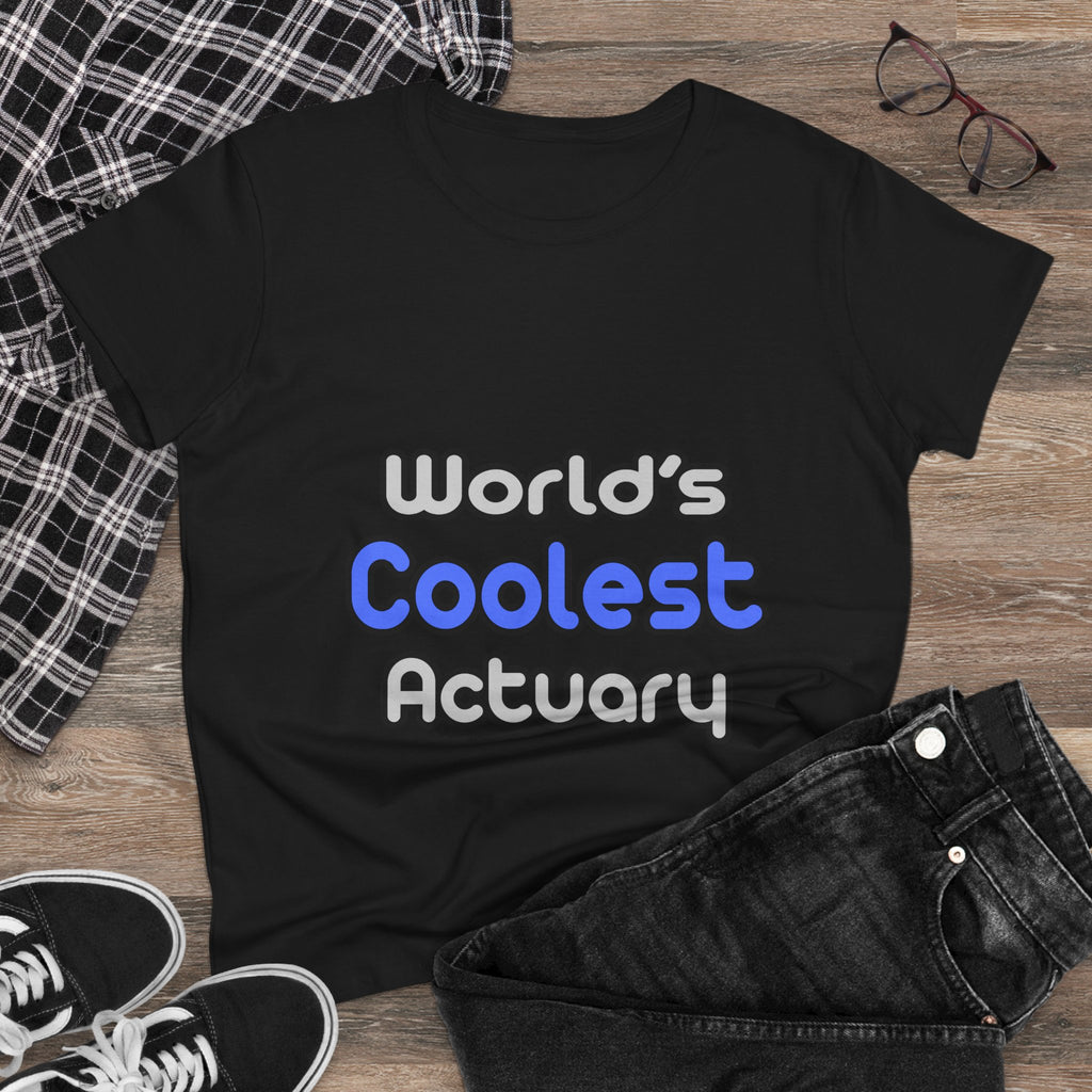 World's Coolest Actuary - Women's Midweight Cotton Tee