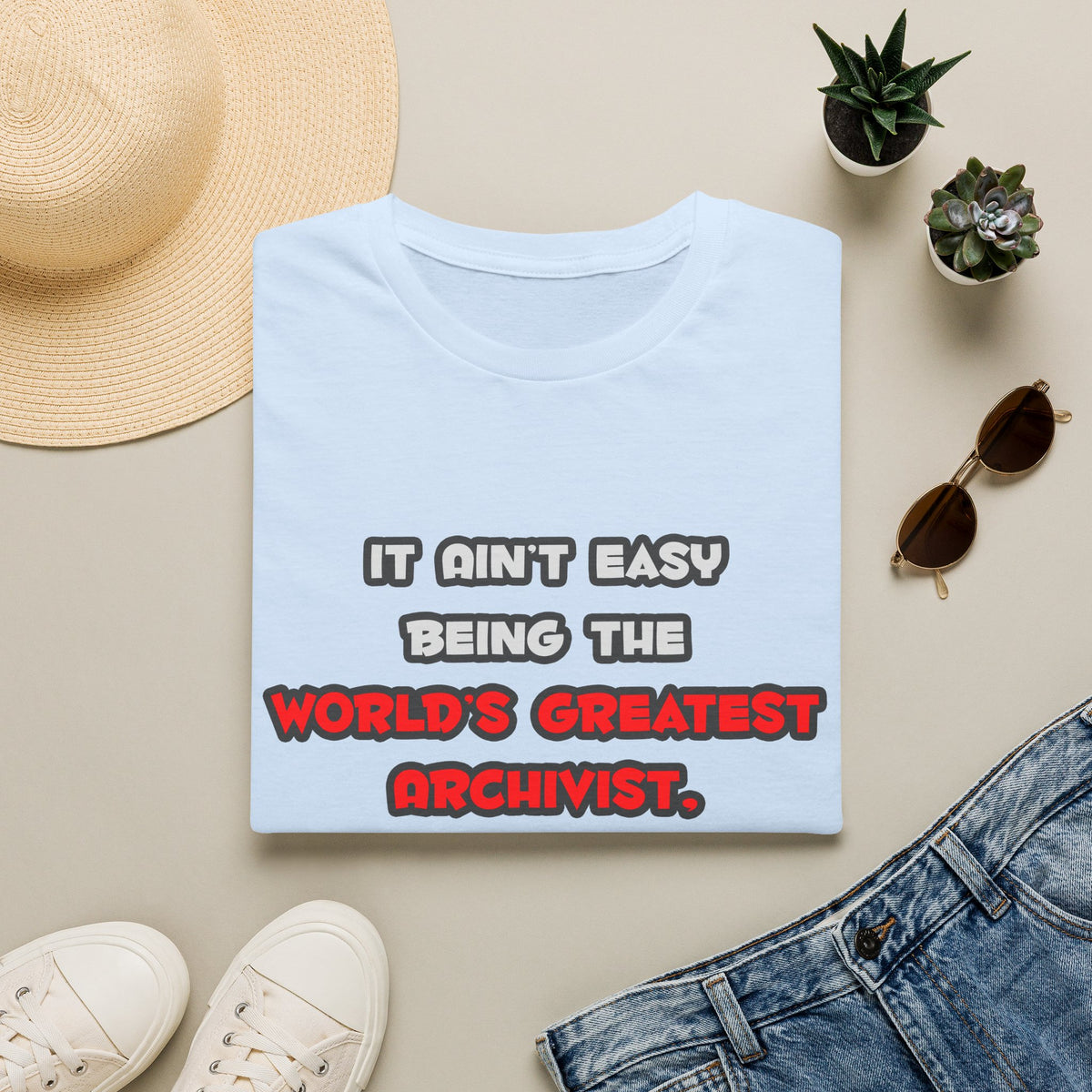World's Greatest Archivist Joke - Unisex Softstyle T-Shirt