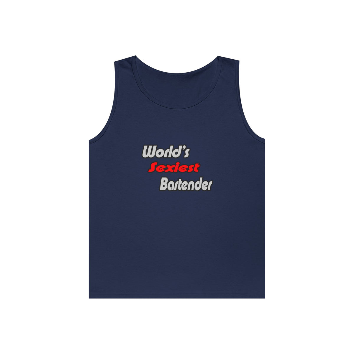 World's Sexiest Bartender - Unisex Heavy Cotton Tank Top