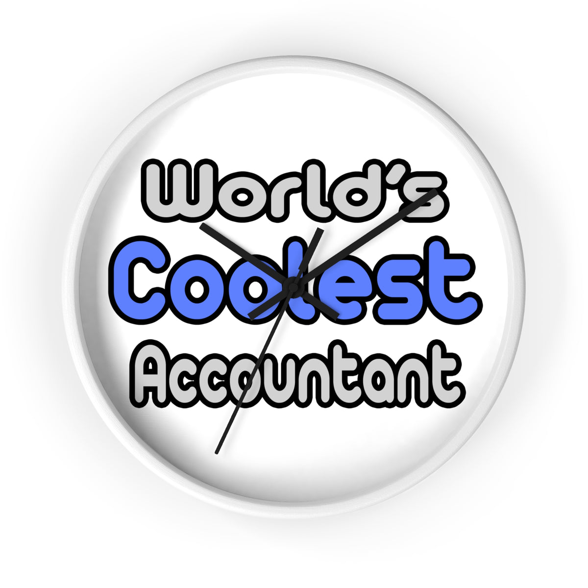 World's Coolest Accountant - Wall Clock