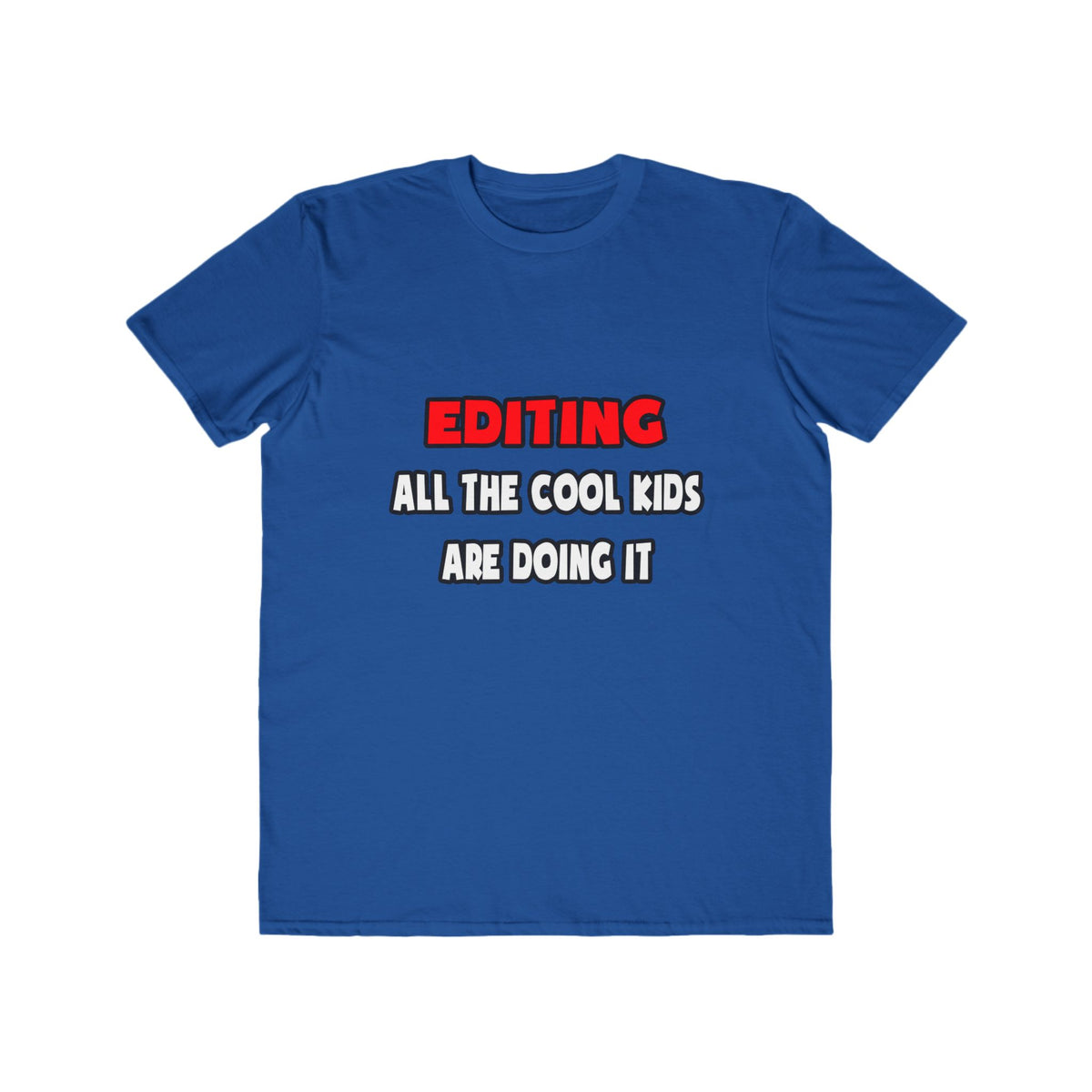 Funny Editor Shirts and Gifts - Men's Lightweight Fashion Tee