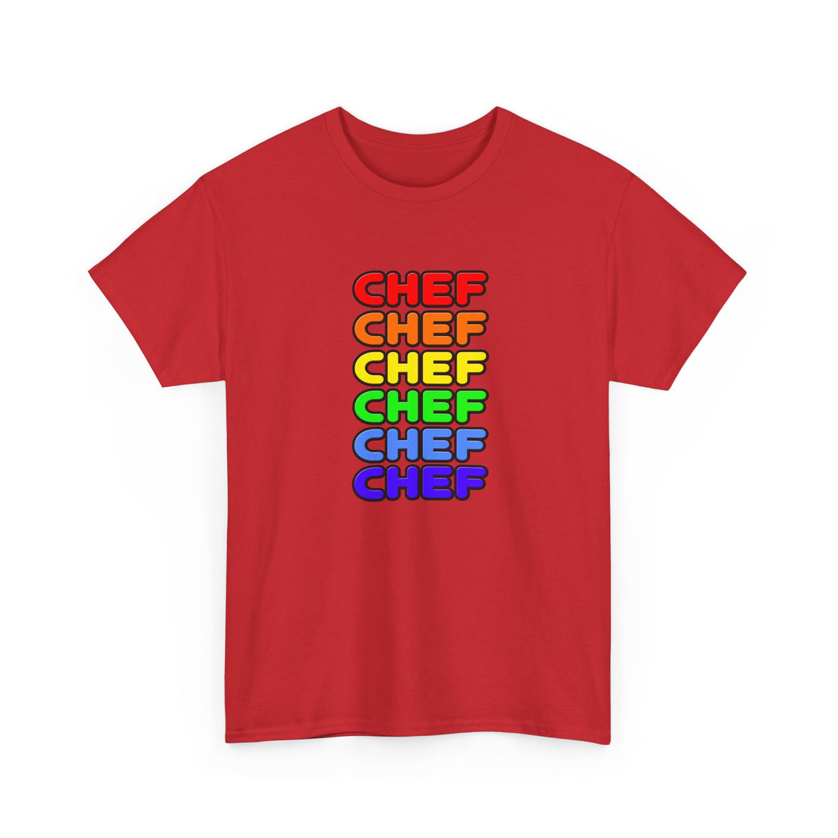 Rainbow Chef - Unisex Heavy Cotton Tee