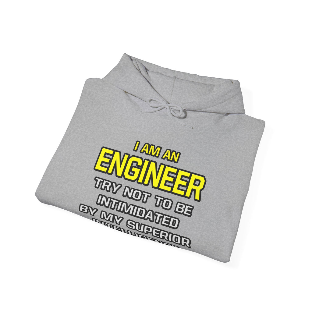 Engineer...Superior Intelligence - Unisex Heavy Blend™ Hooded Sweatshirt
