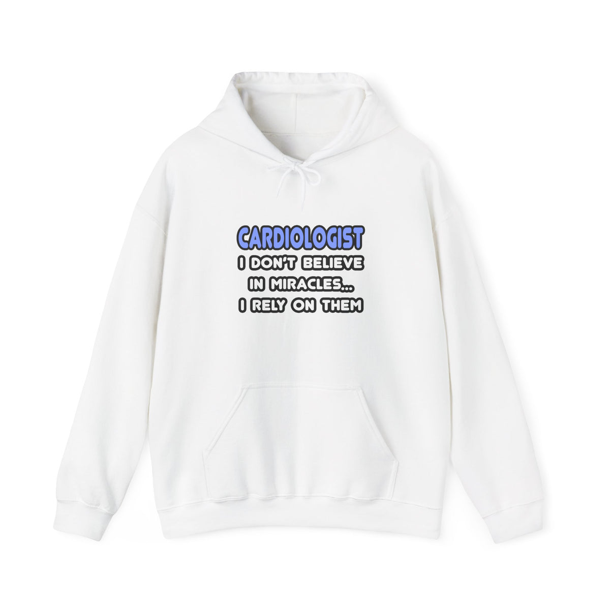 Miracles and Cardiologists - Unisex Heavy Blend™ Hooded Sweatshirt