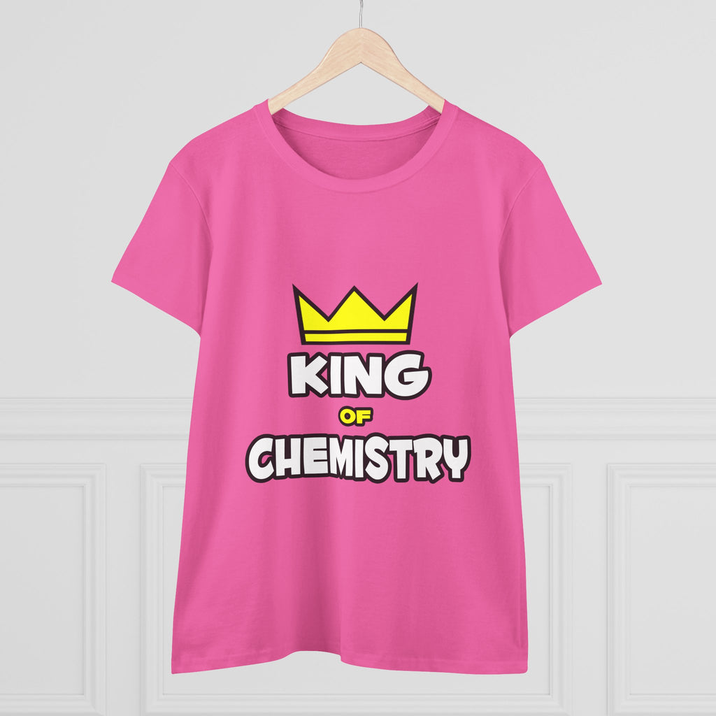 King of Chemistry - Women's Midweight Cotton Tee