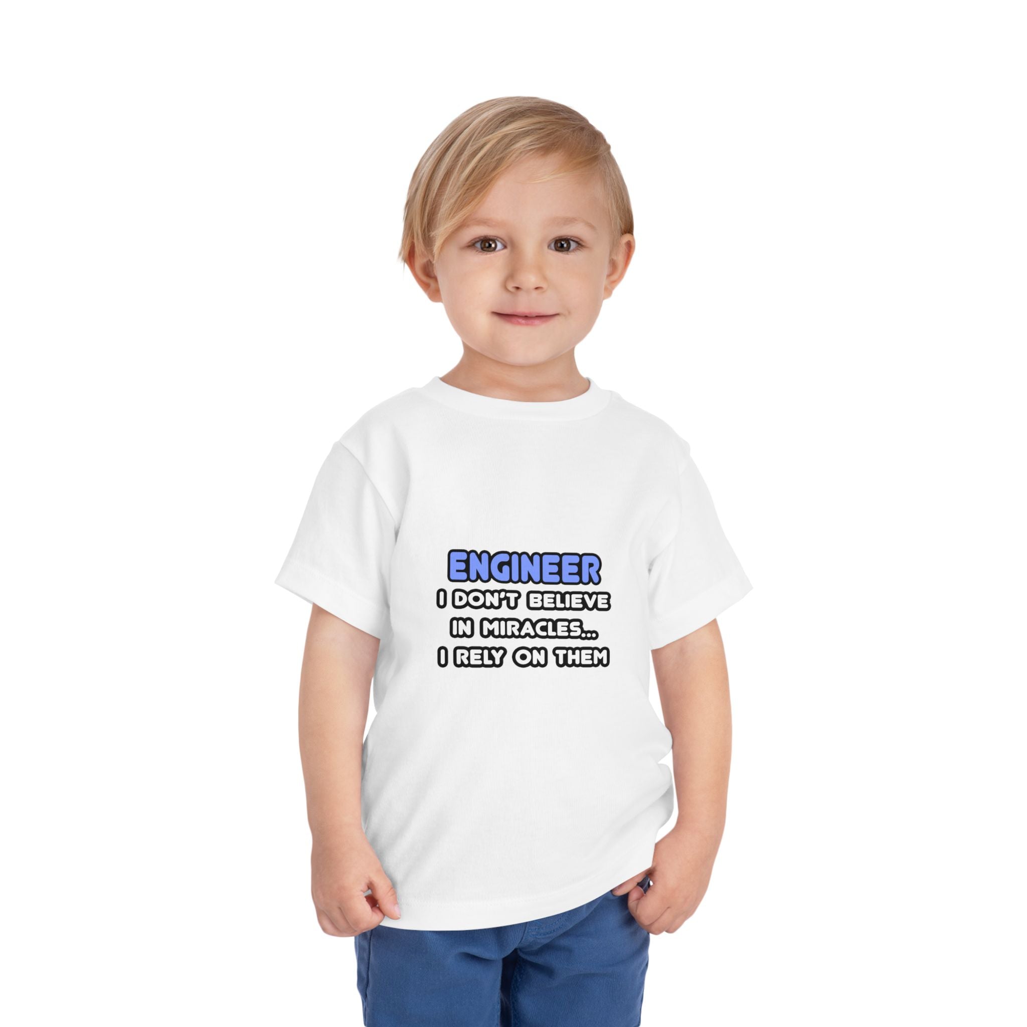 Miracles and Engineers - Toddler Short Sleeve Tee