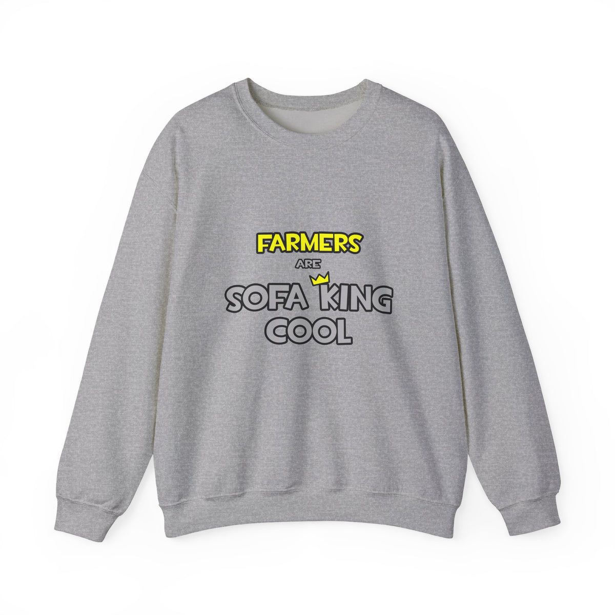 Farmers Are Sofa King Cool - Unisex Heavy Blend™ Crewneck Sweatshirt