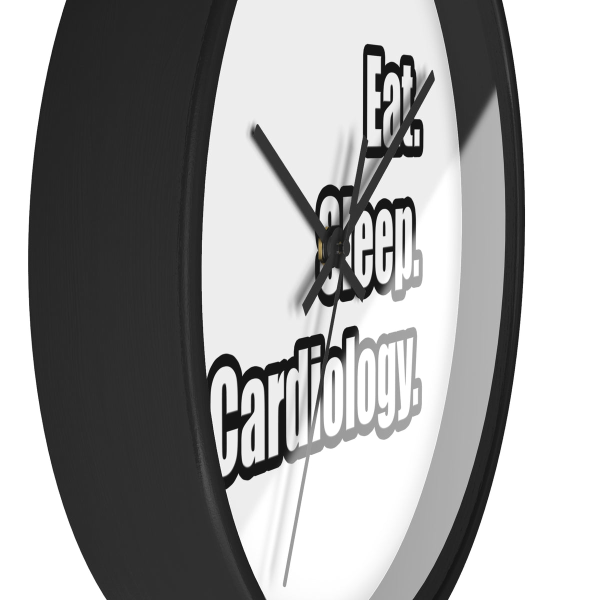 Eat. Sleep. Cardiology - Wall Clock