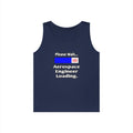 Please Wait...Aerospace Engineer Loading - Unisex Heavy Cotton Tank Top