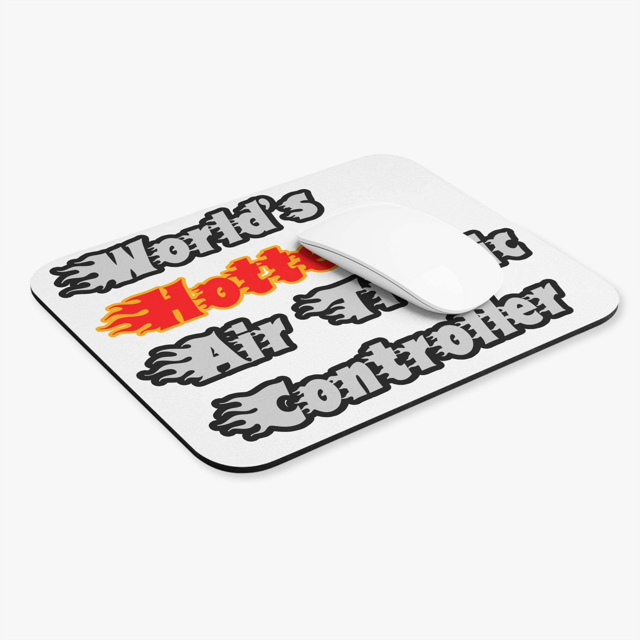 World's Hottest Air Traffic Controller - Mouse Pad (Rectangle)