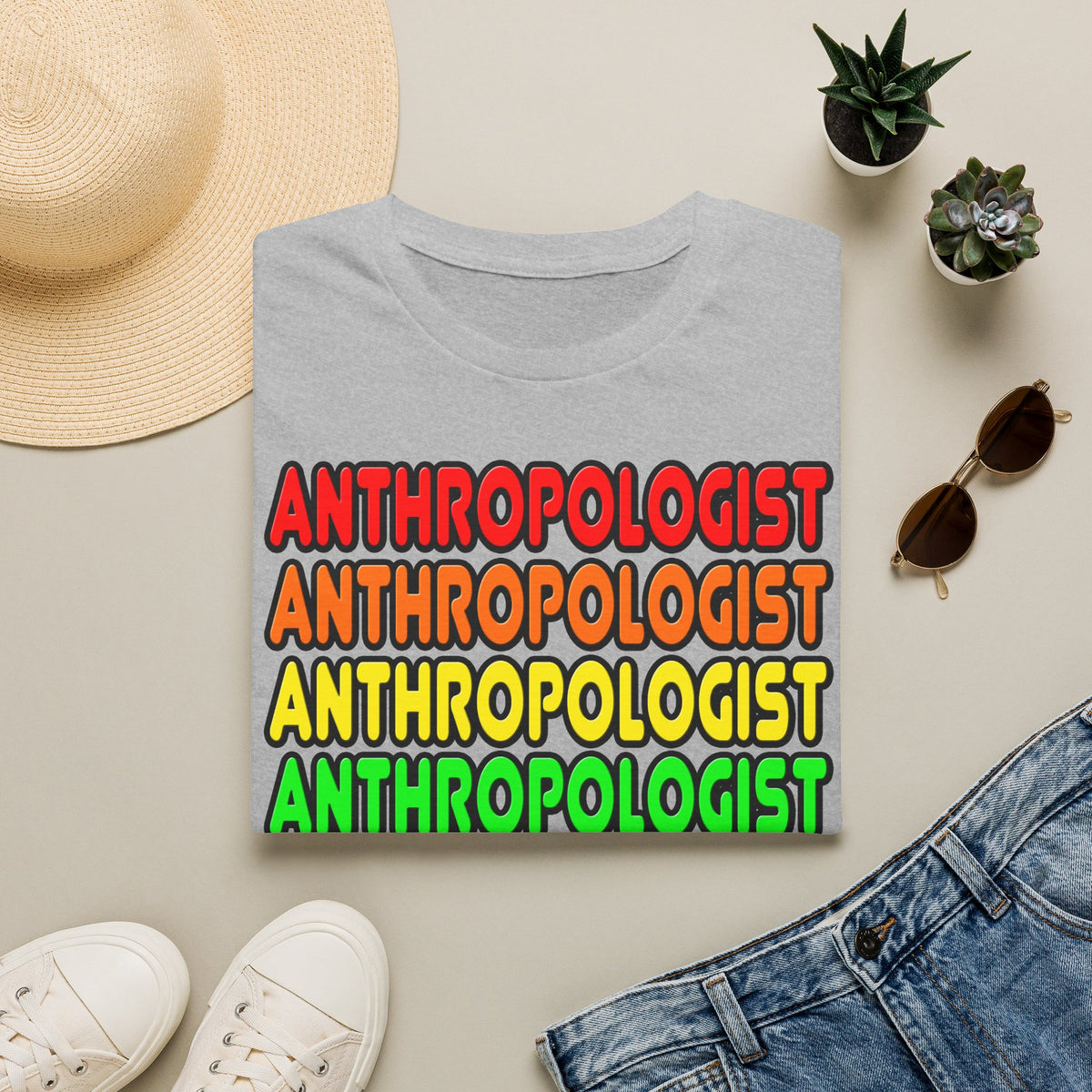 Rainbow Anthropologist - Unisex Softstyle T-Shirt
