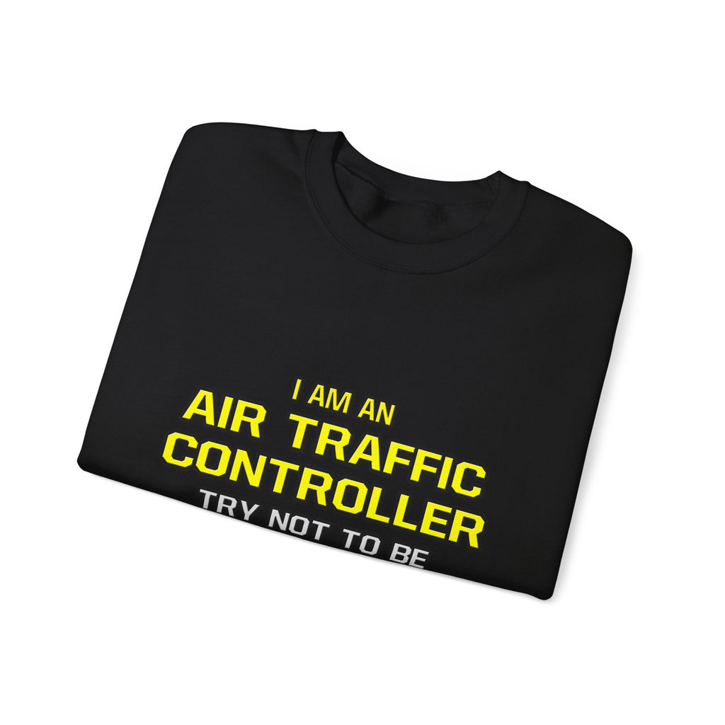 Air Traffic Controller...Superior Intelligence - Unisex Heavy Blend™ Crewneck Sweatshirt