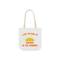 Smell of Nursing in the Morning - Canvas Tote Bag, 5-Color Straps