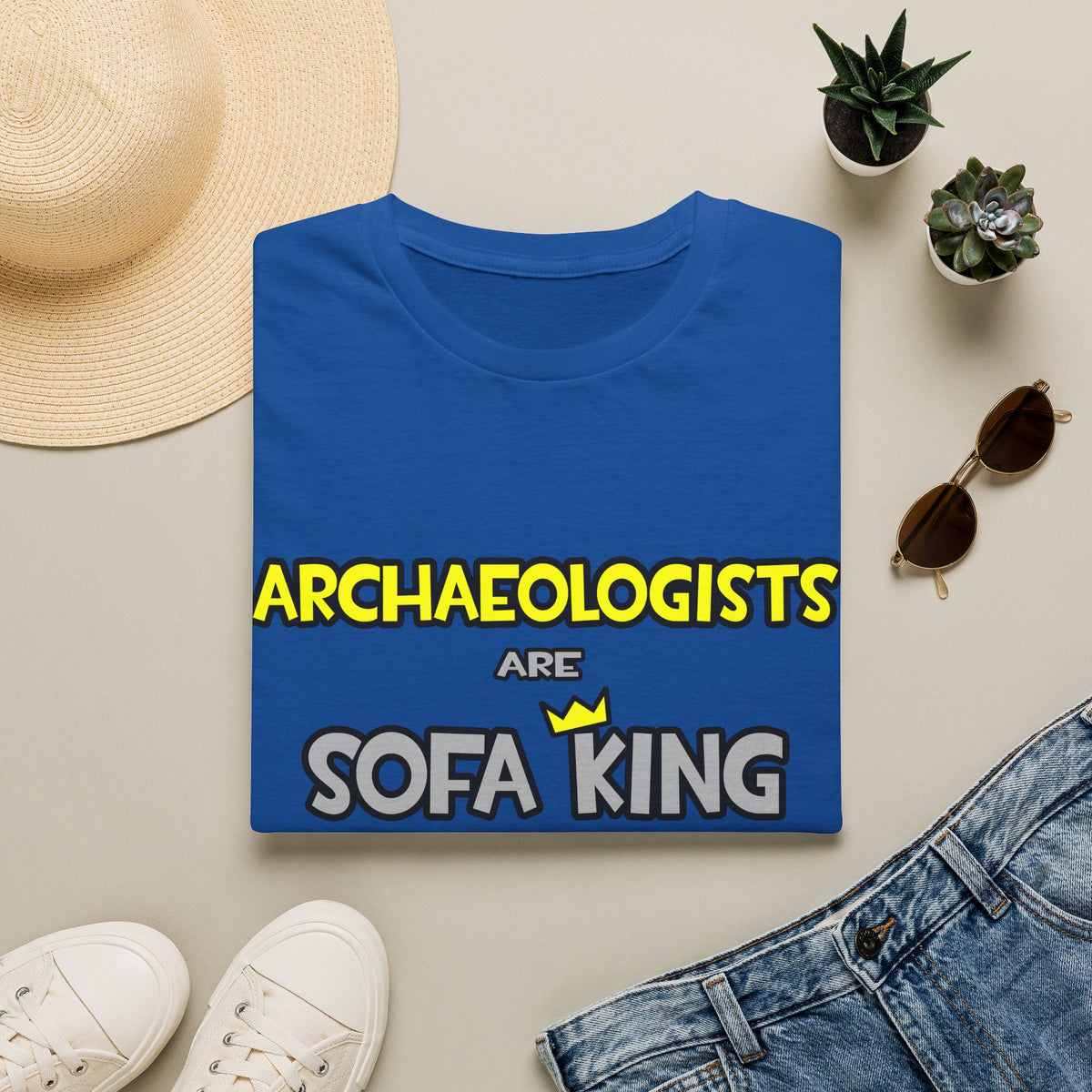 Archaeologists Are Sofa King Cool - Unisex Softstyle T-Shirt